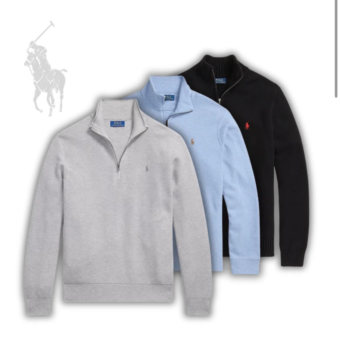 RALPH LAUREN QUARTER-ZIP PACK